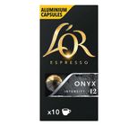 Cápsulas de Café Espresso Onyx L'or com 10 Unidades