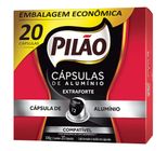 Café em Cápsula Torrado e Moído Espresso Extraforte Pilão Caixa 104g