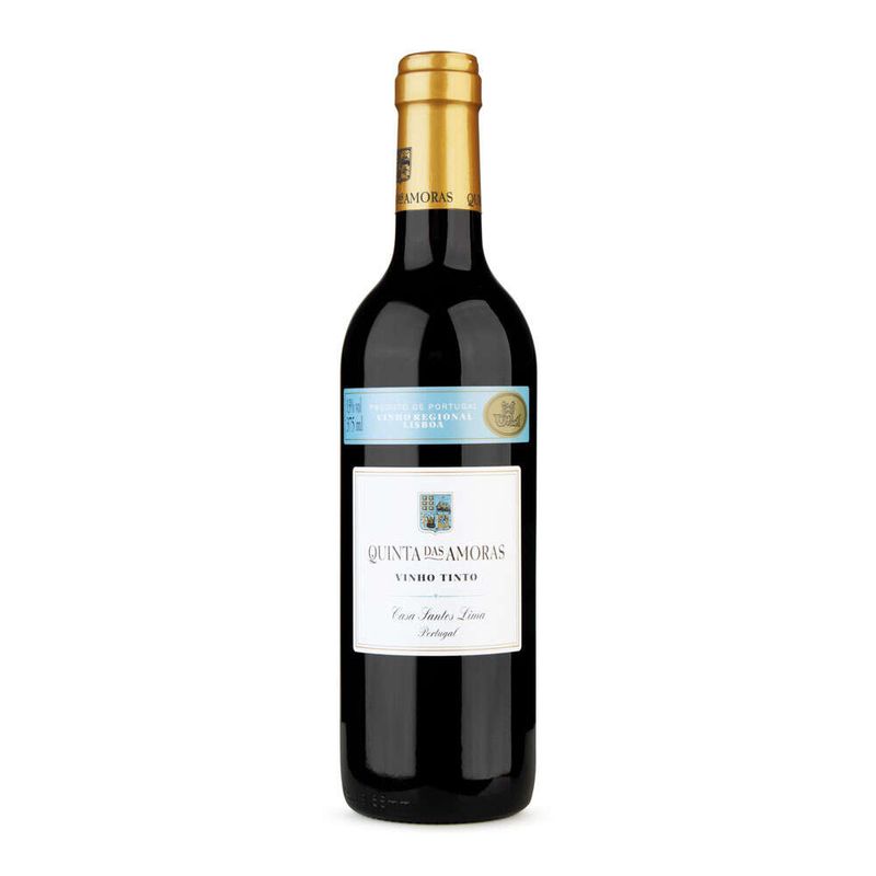 Vinho-Tinto-Portugues-Quinta-Das-Amoras-Casa-Santos-Lima-Garrafa-375ml