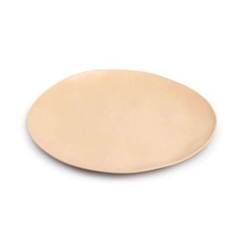 Prato Sobremesa de Bambu e PP Organic Sortido Lyor 19cm