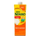 Leite Longa Vida Integral Zero Lactose Ninho Mais Nutritivo Tetra Pak 1 L