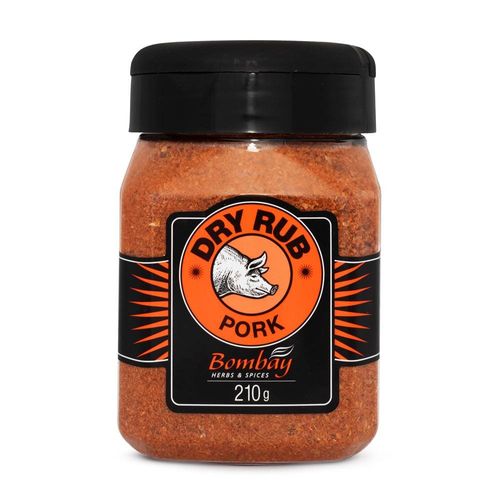 Tempero Pronto Bombay Dry Rub Pork Pote  210 g