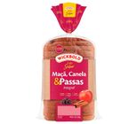 Pão De Fôrma Integral Wickbold Maçã, Canela & Passas 500g