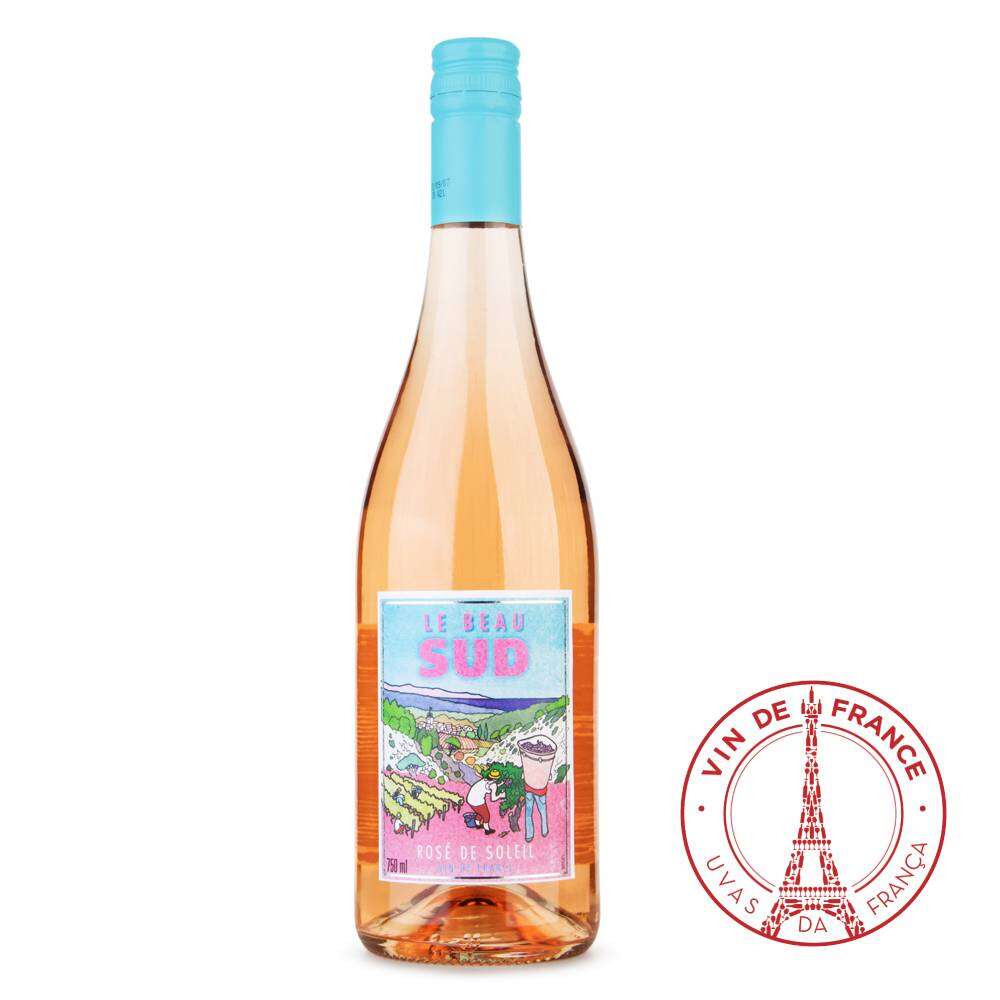 Vinho Rose Francês Le Beau Sud Garrafa 750ml - Zona Sul