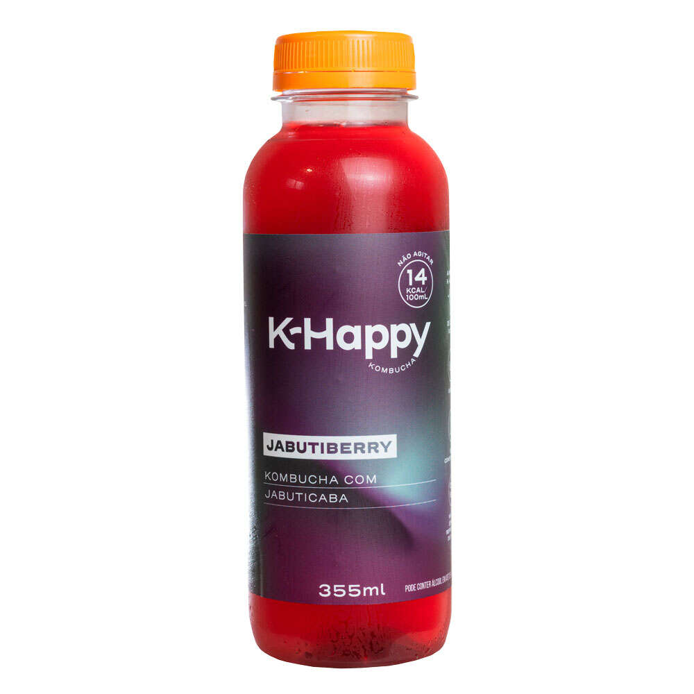 Kombucha Jabutiberry K-Happy 355ml - Zona Sul