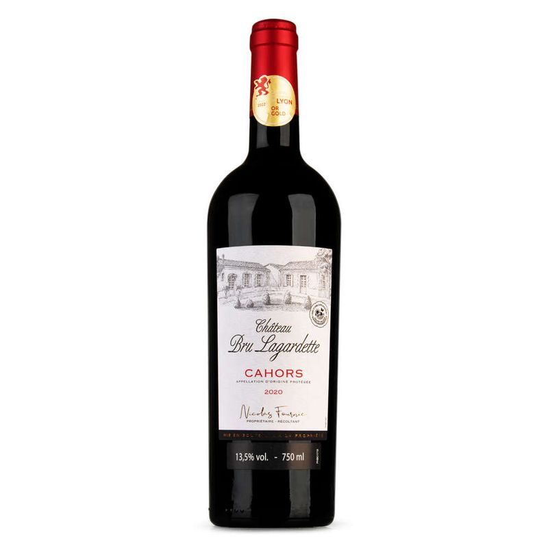 Vinho-Tinto-Frances-Chateau-Bru-Lagardette-Garrafa-750ml