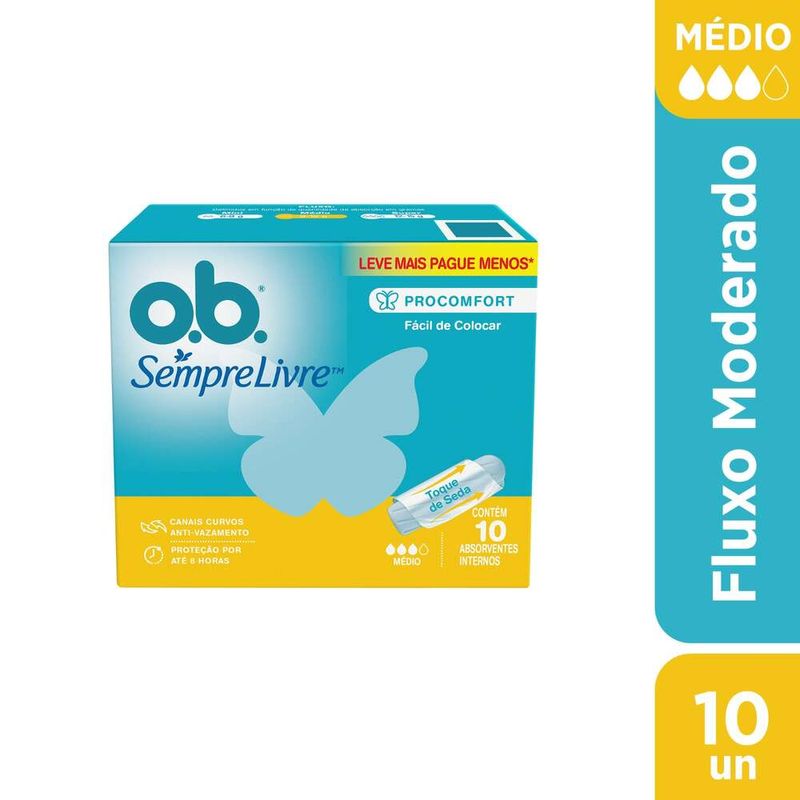 Absorvente-Intimo-Interno-O.B.-Original-Medio-Leve-10-Pague-8-Unidades