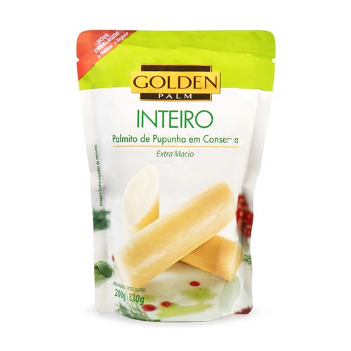 Palmito de Pupunha Inteiro Golden Palm 200g