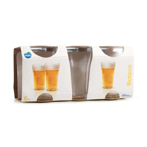 Conjunto Copo Vidro Boteco Nadir 6 Unidades 200ml