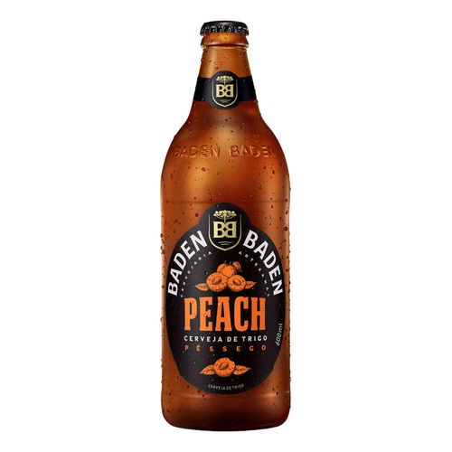 Cerveja Baden Baden Peach Garrafa 600ml