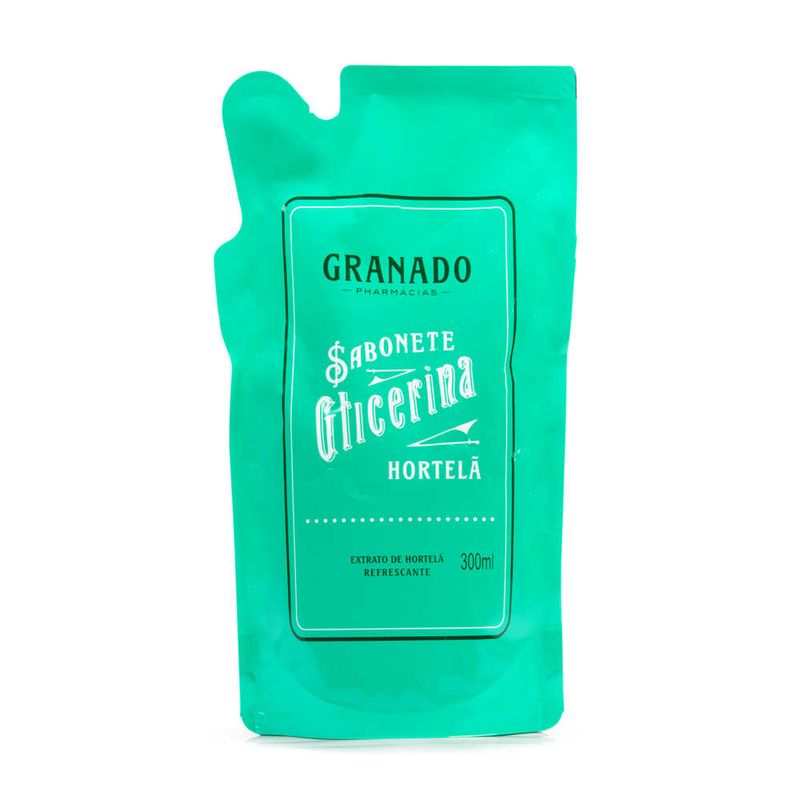 Refil-Sabonete-Liquido-de-Glicerina-Granado-Hortela-300ml