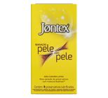 Preservativo Masculino Lubrificado Jontex Sensação Pele com Pele Caixa 4 Unidades