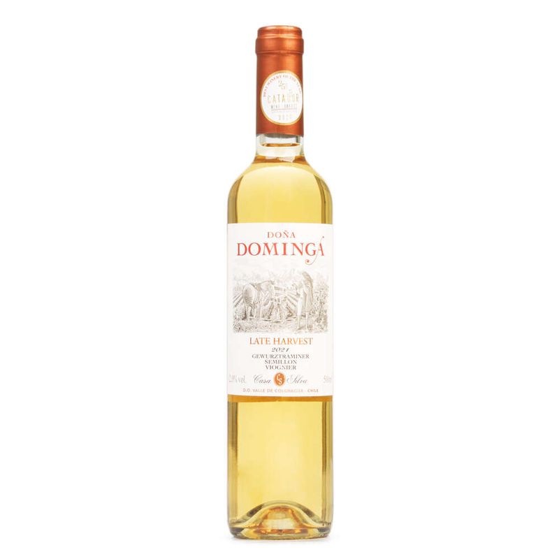 Vinho-Branco-Chileno-Doña-Dominga-Late-Harvest-Garrafa-500ml