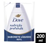 Sabonete Líquido Refil Dove Nutrição Profunda 200ml