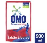 Lava Roupas Líquido Refil Omo Lavagem Perfeita 900ml