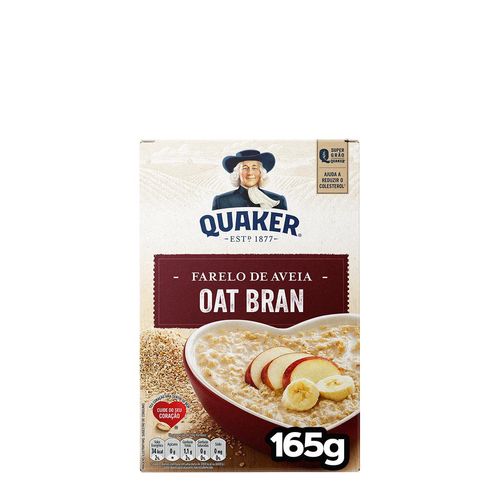 Farelo De Aveia Quaker Oat Bran 165g