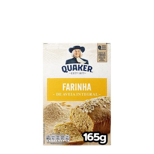 Farinha De Aveia Integral Quaker Caixa 165g
