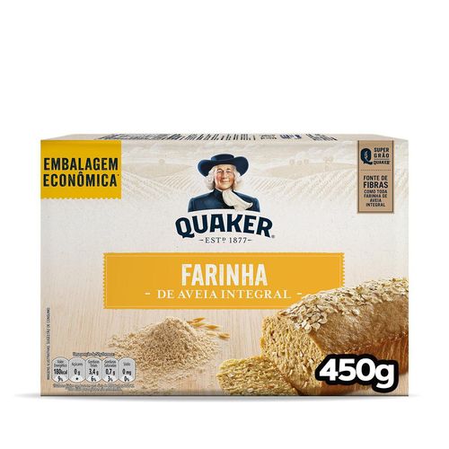 Farinha de Aveia Integral Quaker 450g