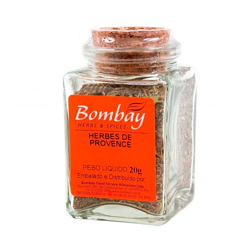 Ervas de Provence Bombay Herbs & Spices Vidro 20g - Zona Sul