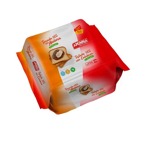 Torrada Sem Glúten com Abóbora Aminna 90g
