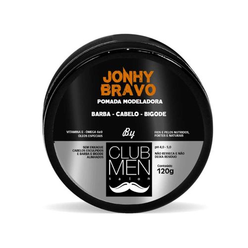 Pomada Modeladora Jonhy Bravo By Club Men 120g