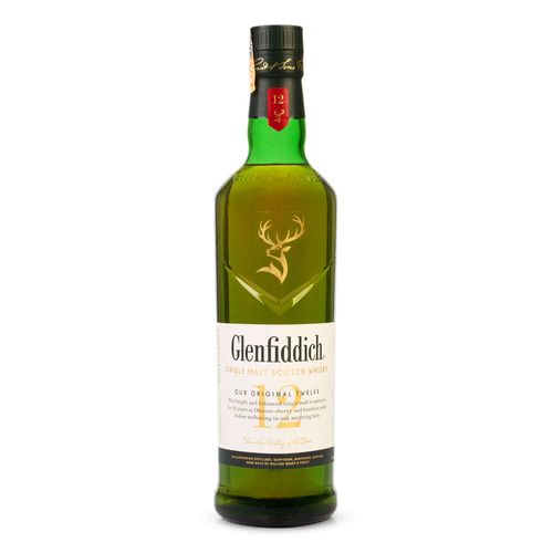 Whisky Glenfiddich Single Malt 12 Anos Garrafa 750 mL