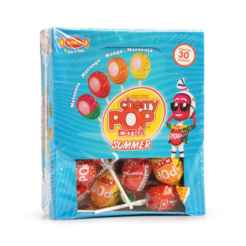 Pirulito-Cherry-Pop-Extra-Display-com-30-unidades