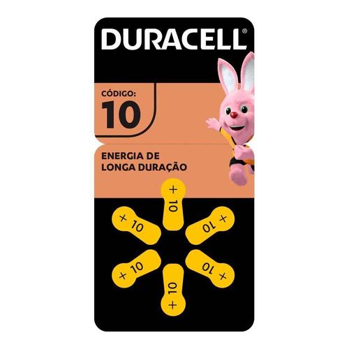 Pilha Auditiva Duracell 13