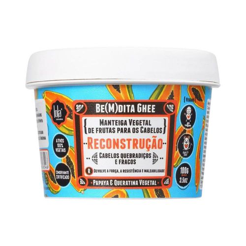 Máscara Bemdita Ghee Mamão Lola 100g