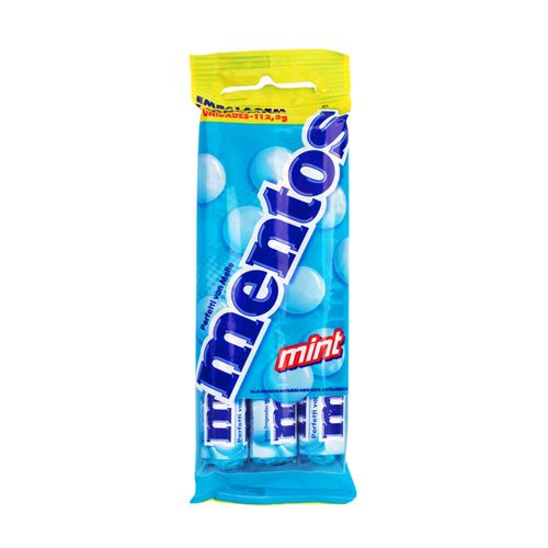 Bala Mentos Mint Pacote com 3 Unidades 38 g cada