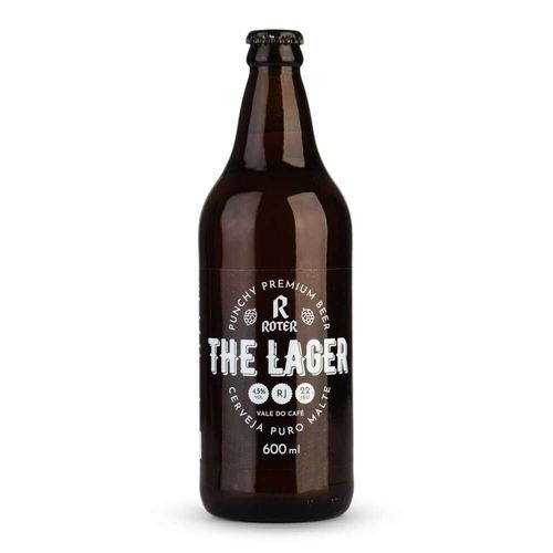 Cerveja Roter The Lager American Lager 600ml