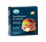 Hambúrguer De Salmão Damm Caixa Com 3 Unidades 360g