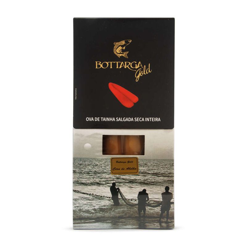 Ova-de-Tainha-Salgada-Seca-Inteira-Bottarga-Gold-em-Cera-de-Abelha-100g