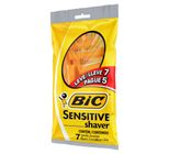 Aparelho Descartável para Barbear Bic Sensitive Leve 7 Pague 5 Unidades