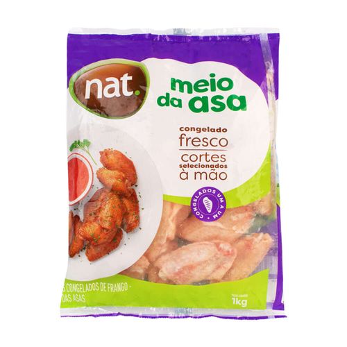 Meio da Asa de Frango Nat 1Kg