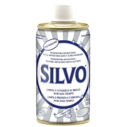 Polidor De Metais Líquido Silvo 200ml