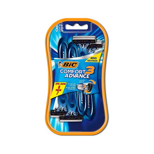 Aparelho Descartável para Barbear Comfort 3 Bic 2 Unidades