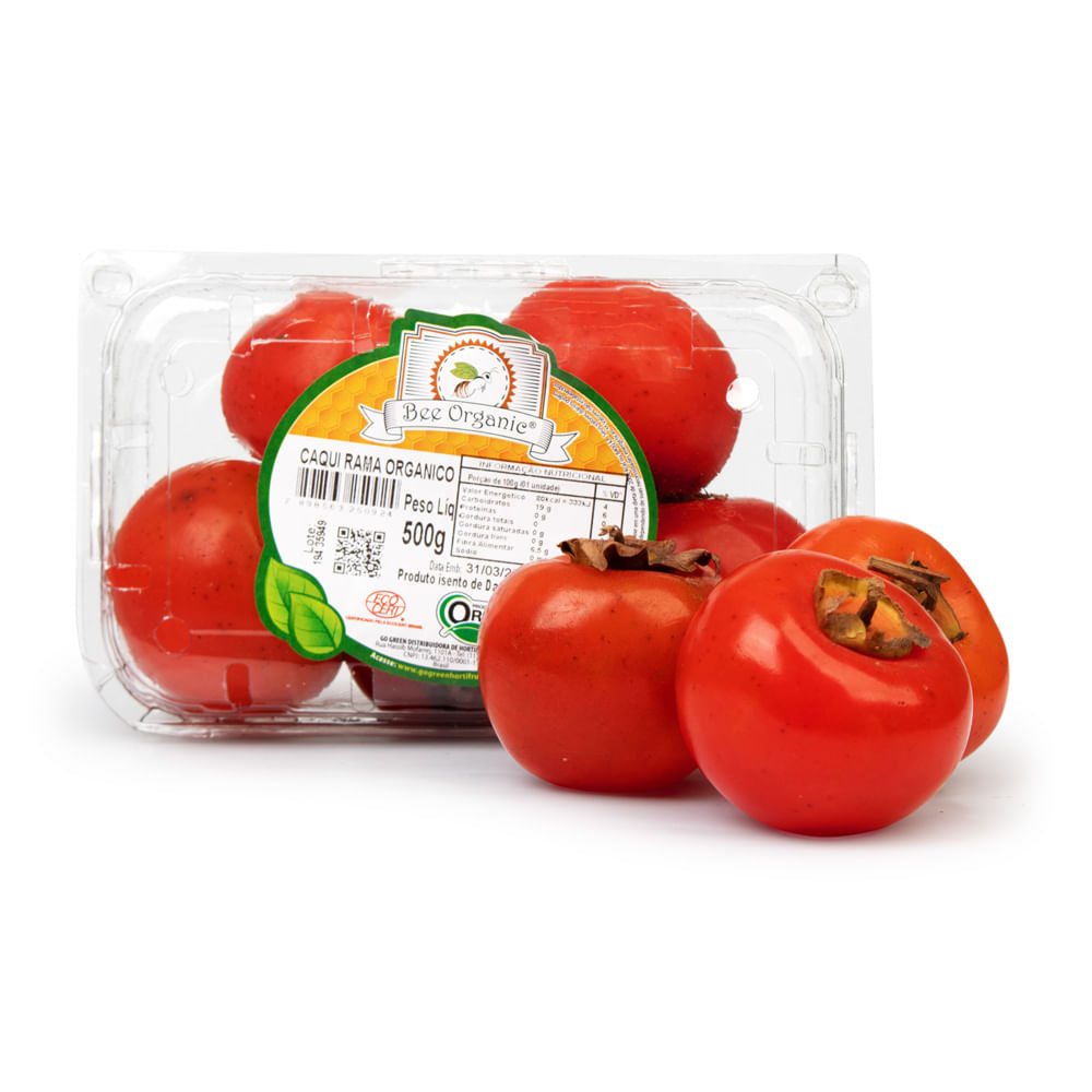 Caqui Rama Forte Orgânico 500g - Zona Sul