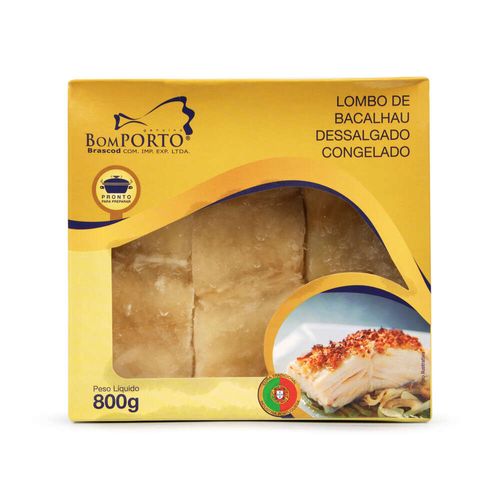 Lombo de Bacalhau Morhua Bomporto 800g