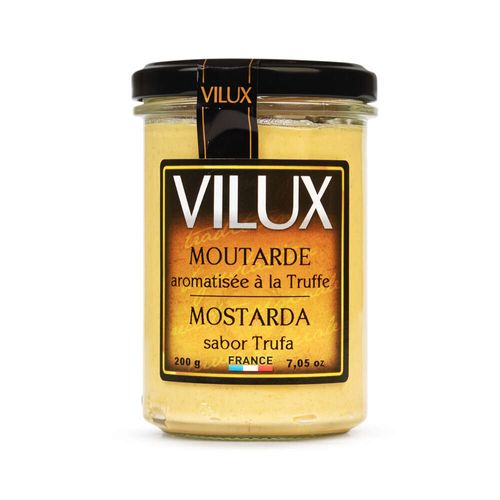 Mostarda Francesa com Trufas Brancas Vilux Vidro 200g