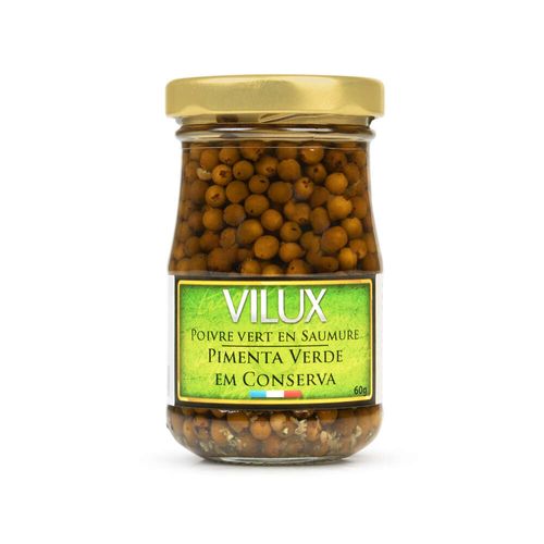 Pimenta Verde Francesa em Conserva Vilux Vidro 60g