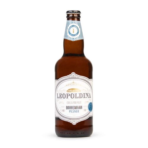 Cerveja Leopoldina Bohemian Pilsner Garrafa 500ml