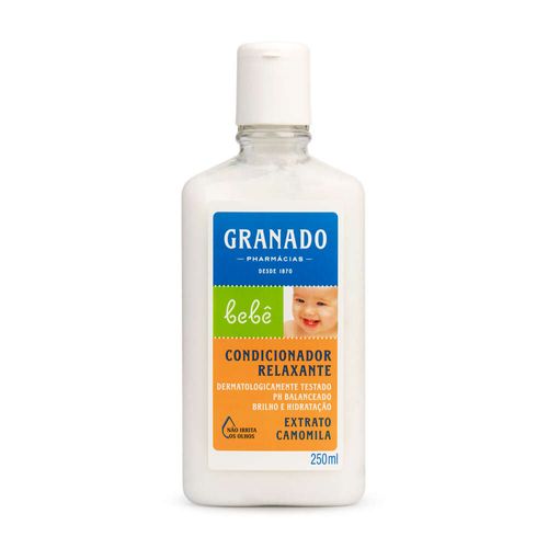 Condicionador Relaxante Camomila Granado Bebê Frasco 250ml
