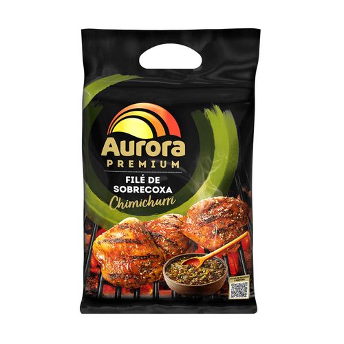 Filé de Sobrecoxa Chimichurri Aurora Premium 800g