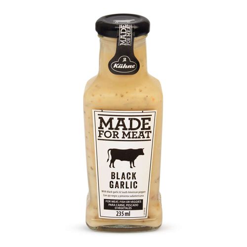 Molho Alemão Black Garlic Kuhne 235ml