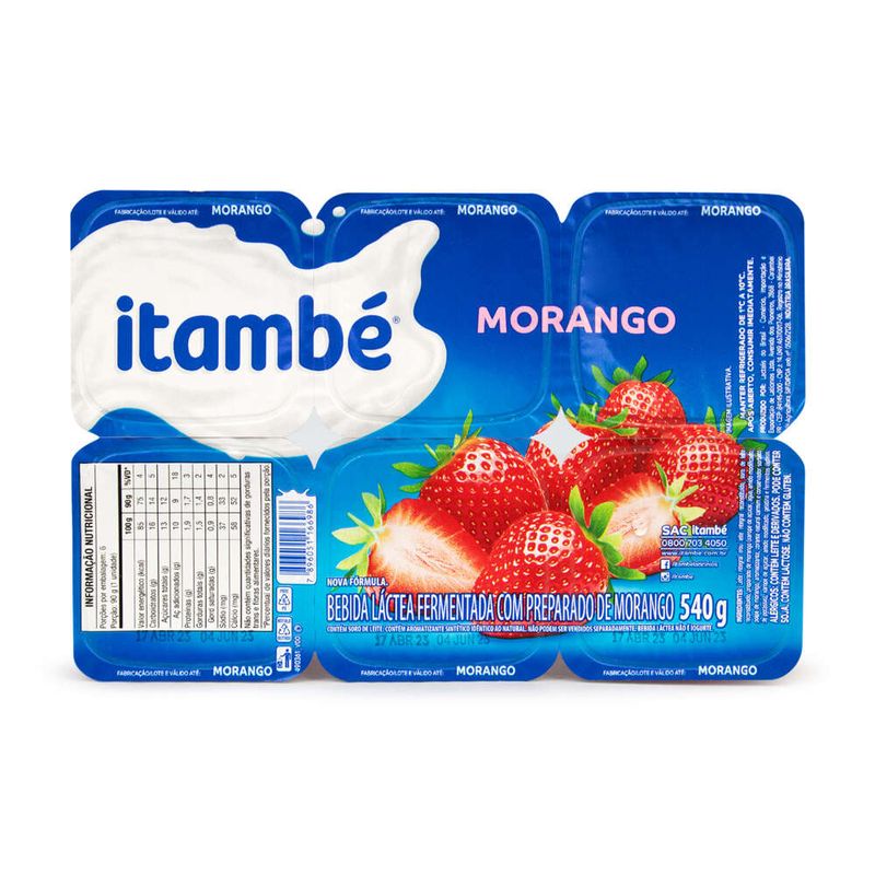 BEB-LACTEA-ITAMBE-MORANGO-540G