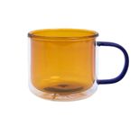 Caneca Parede Dupla Vidro Oikos 250ml