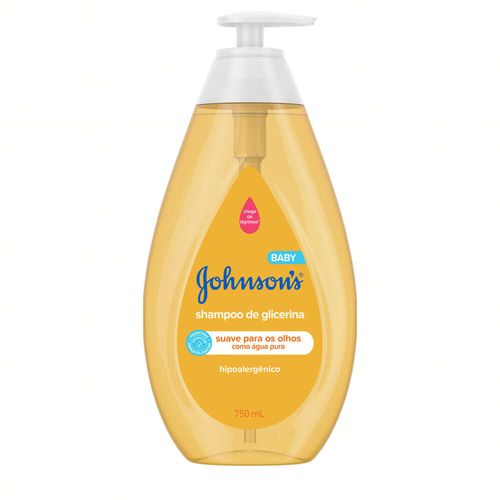 Shampoo Bebê de Glicerina Johnson's Baby Frasco 750ml