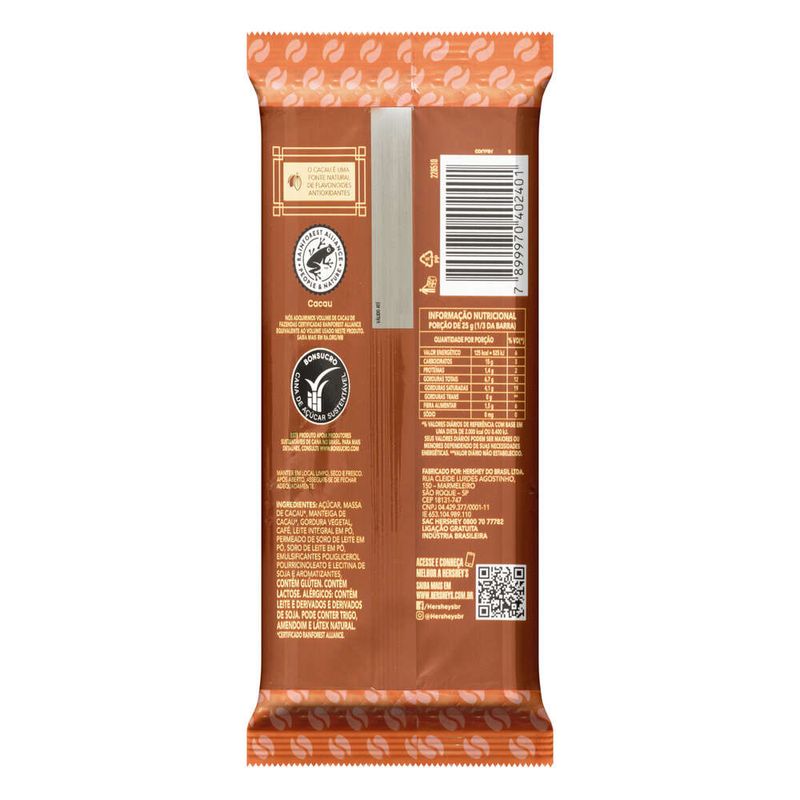 Chocolate-Meio-Amargo-com-Pedacos-de-Cafe-Espresso-Hersheys-Coffee-Creations-Pacote-85g
