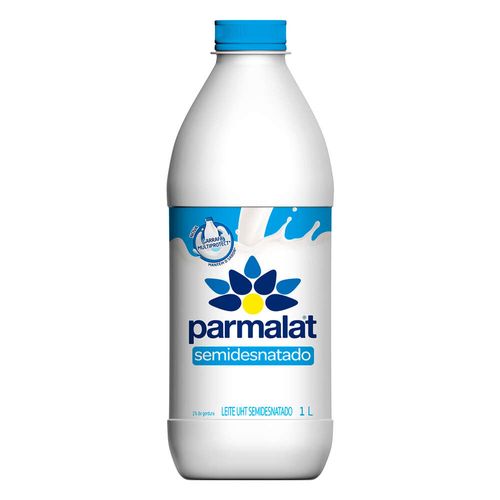 Leite Longa Vida Semidesnatado Parmalat Garrafa 1L